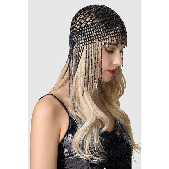 1920s Beaded Flapper Headpiece Gatsby Party Accessories Gift main image 5